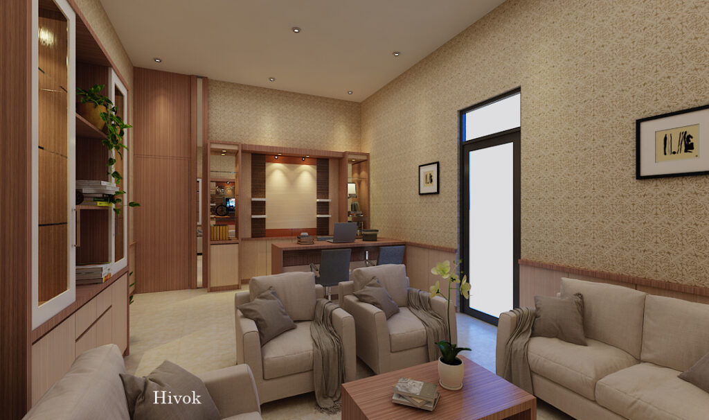 Interior Ruang kantor Kepala sekolah